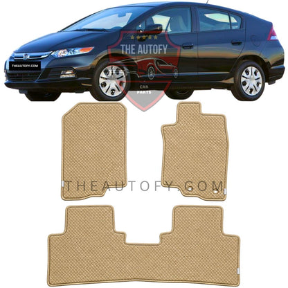 Honda Insight Rexine Floor Mats - Model 2009-2014