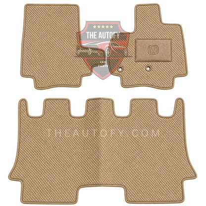 Honda N Box Rexine Floor Mats - Model 2011-2017