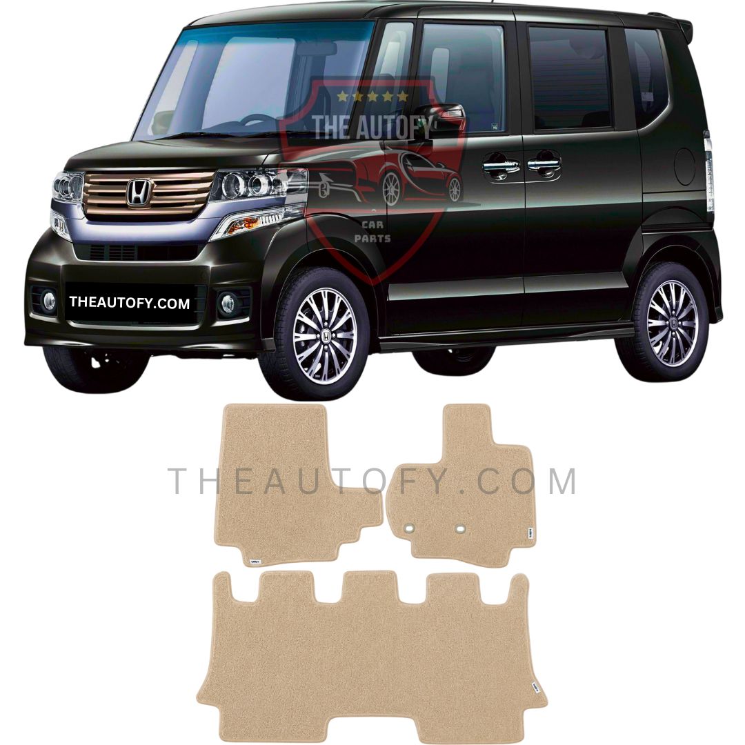 Honda N Box Premium Carpet Floor Mats - Model 2011-2017