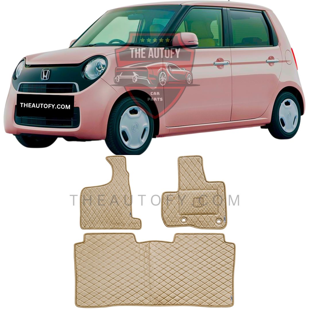Honda N One 7D Flat Floor Mats - Model 2012-2020