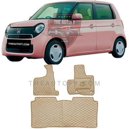 Honda N One 7D Flat Floor Mats - Model 2012-2020