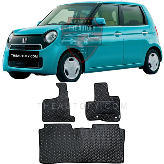 Honda N One 7D Flat Floor Mats - Model 2012-2020