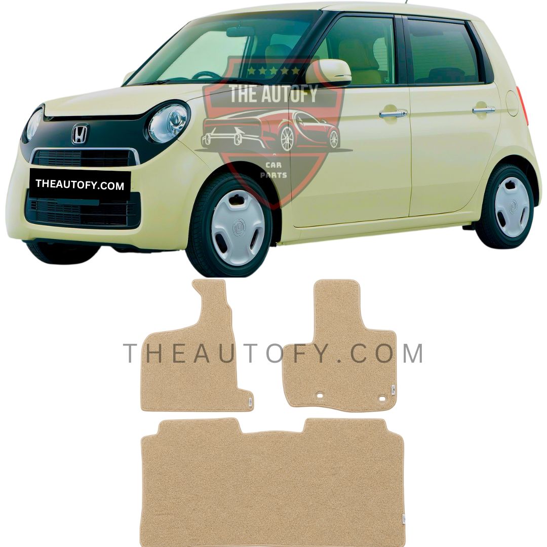 HondaNOne1stGenCarpetFloorMatsSetBeige