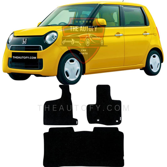 HondaNOne1stGenCarpetFloorMatsSetBlack