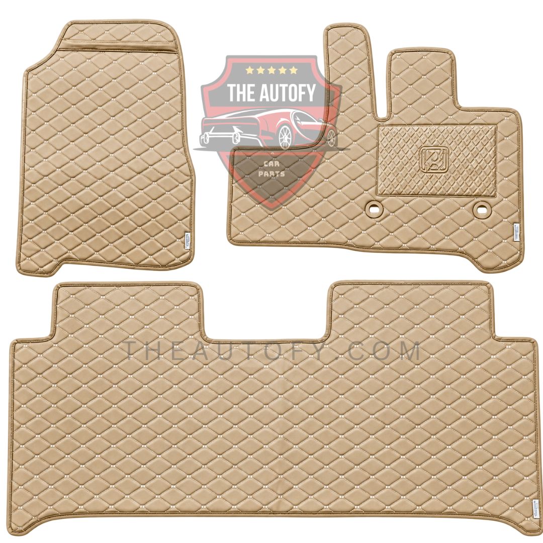 Honda N WGN 7D Flat Floor Mats - Model 2019-2026