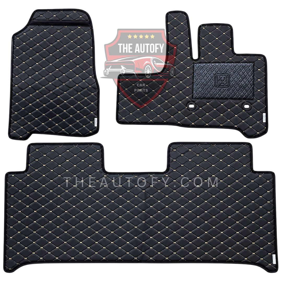 Honda N WGN 7D Flat Floor Mats - Model 2019-2026