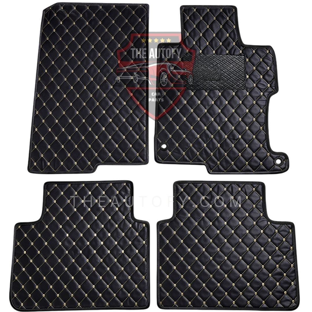 Honda Accord 7D Flat Floor Mats - Model 2008-2012