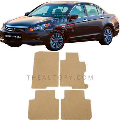 Honda Accord Premium Carpet Floor Mats - Model 2008-2012