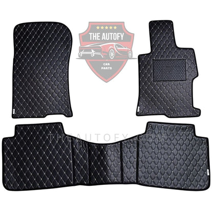Honda Accord 7D Flat Floor Mats - Model 2013-2019