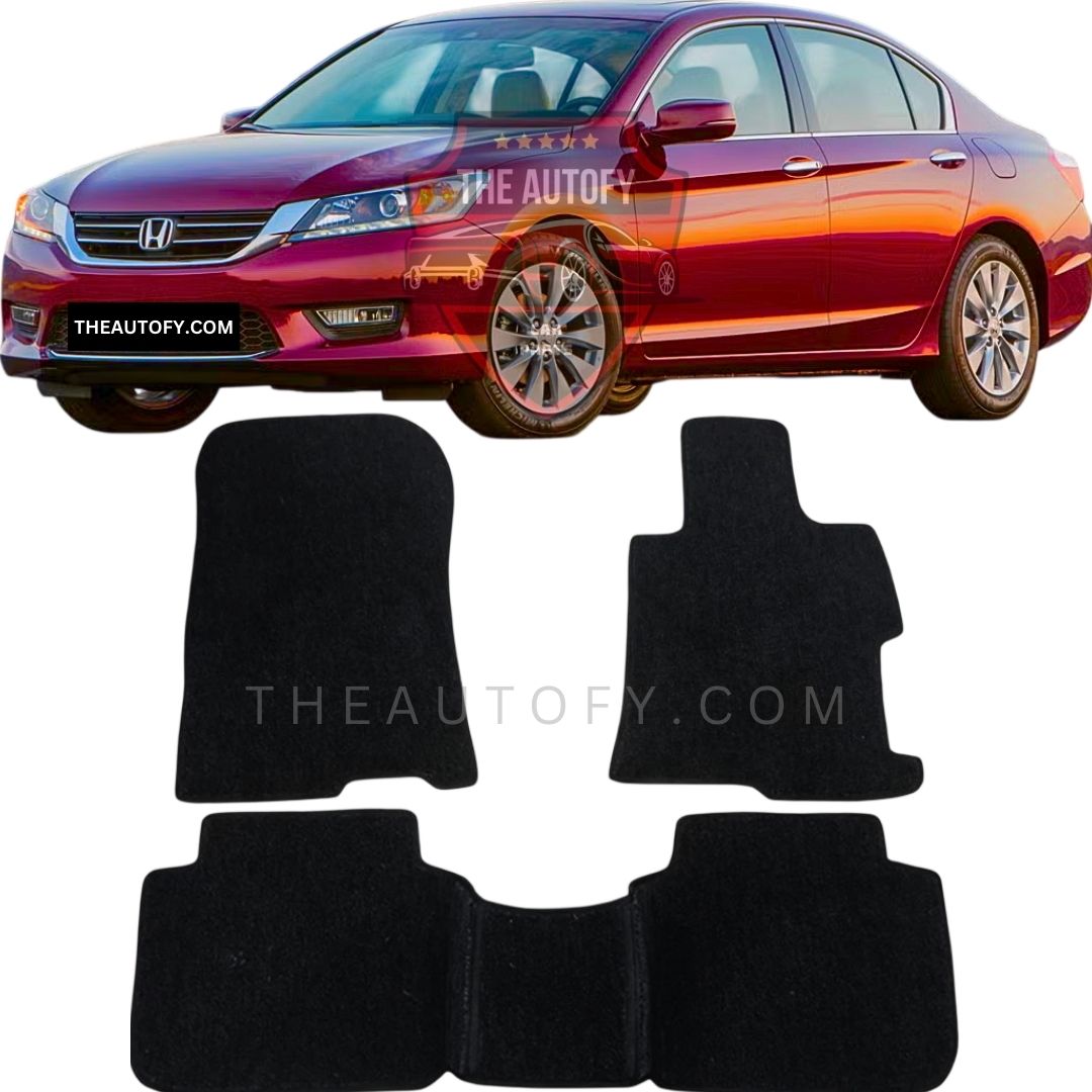Honda Accord Premium Carpet Floor Mats - Model 2013-2019