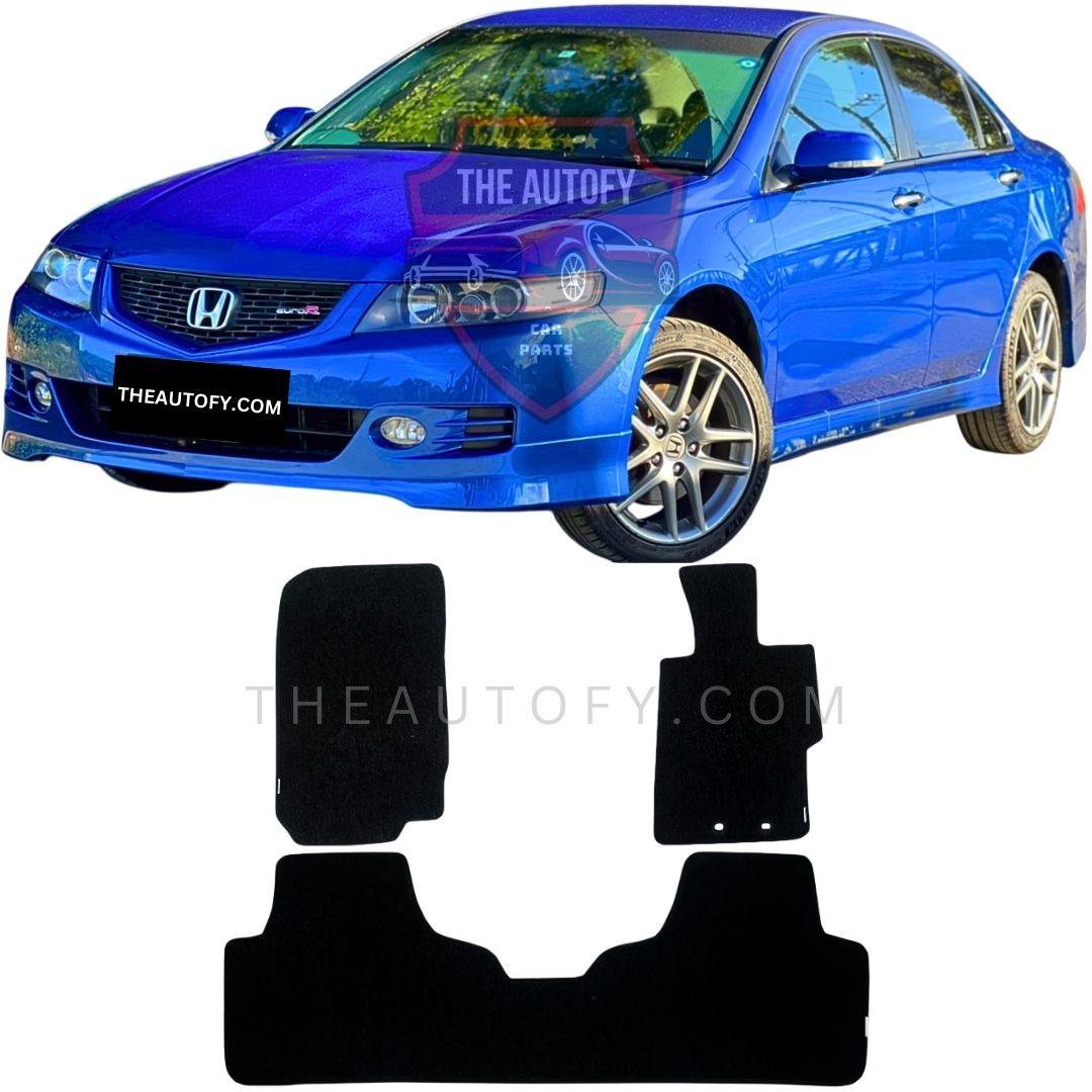 Honda Accord Premium Carpet Floor Mats - Model 2002-2007