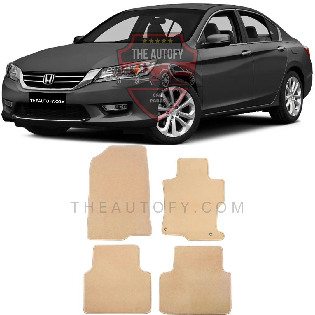 Honda Accord Floor Mats - Model 2013-2019 - THEAUTOFY.COM
