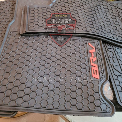 Honda BRV Latex Rubber Floor Mats - Model 2017-2026