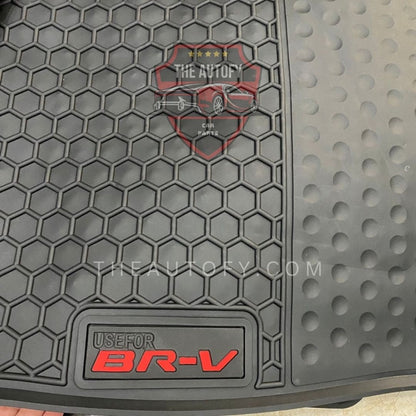 Honda BRV Latex Rubber Floor Mats - Model 2017-2026
