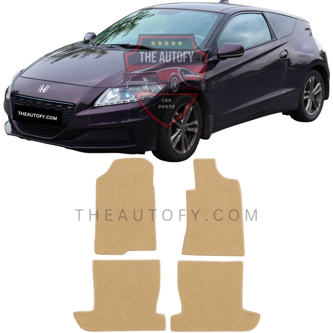 Honda CRZ Premium Carpet Floor Mats - Model 2010-2016