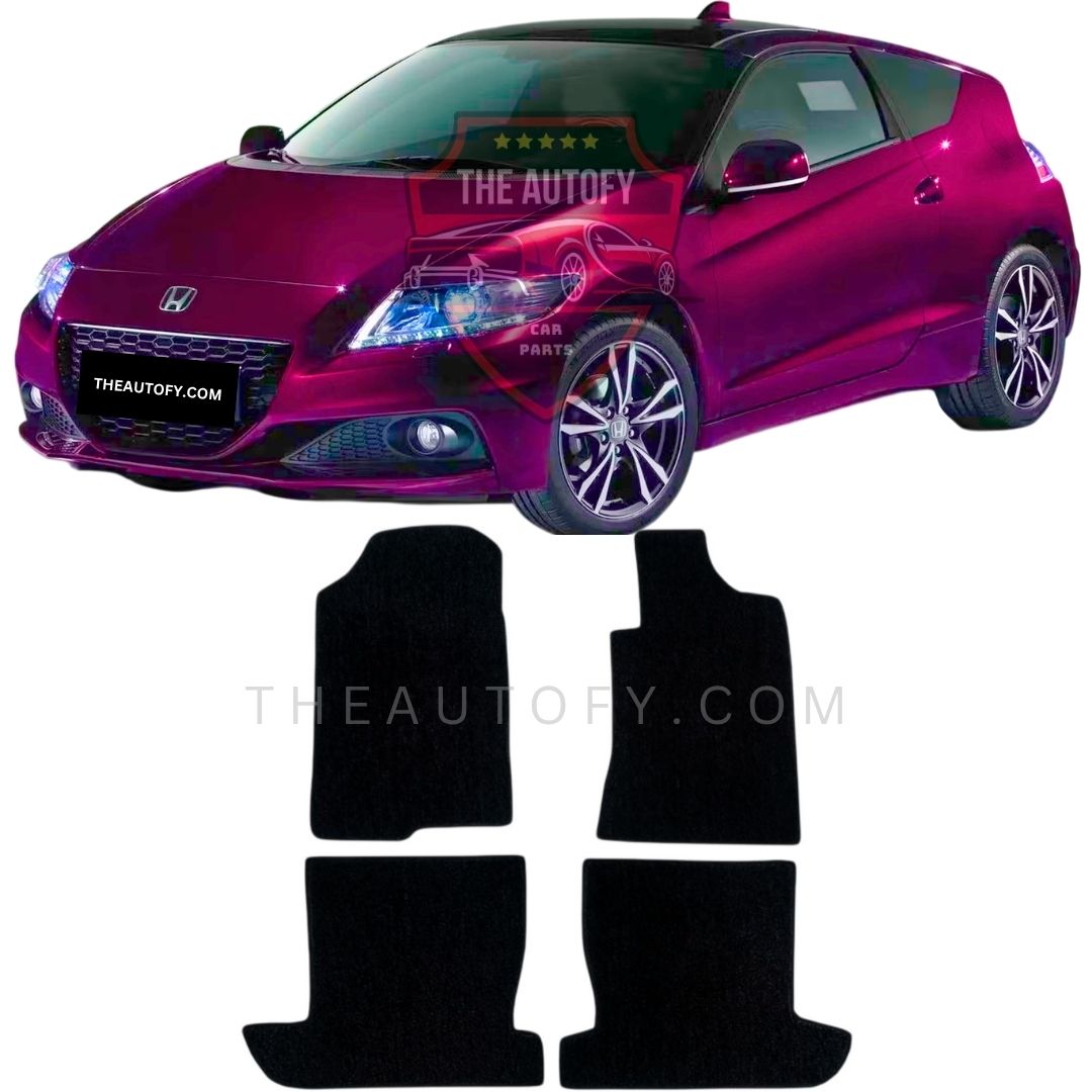 Honda CRZ Premium Carpet Floor Mats - Model 2010-2016