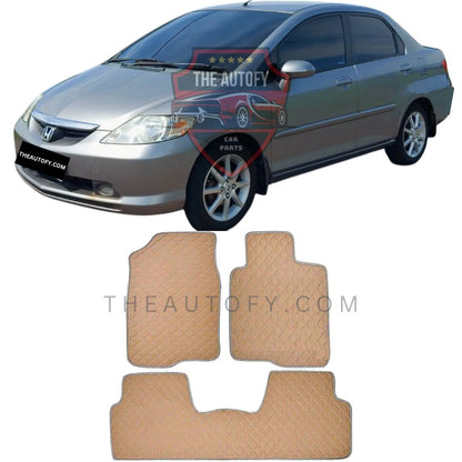 Honda City Floor Mats - Model 2003-2006