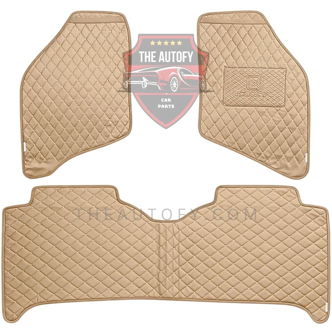 Honda City 7D Flat Floor Mats - Model 2006-2009