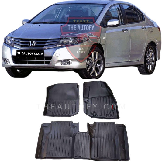 Honda City Floor Mats - Model 2009-2021 - THEAUTOFY.COM