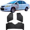 Honda_City_7D_Flat_Rexine_Floor_Mats_Set_Black_-_2006-2009
