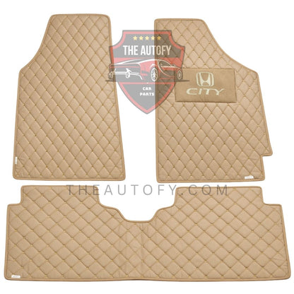 Honda City 7D Flat Floor Mats - Model 1996-2003