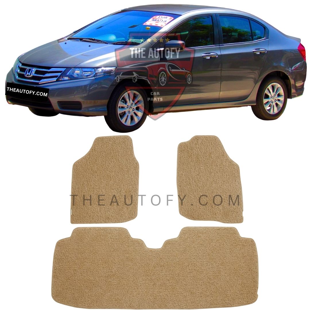 Honda City Premium Carpet Floor Mats - Model 2009-2021