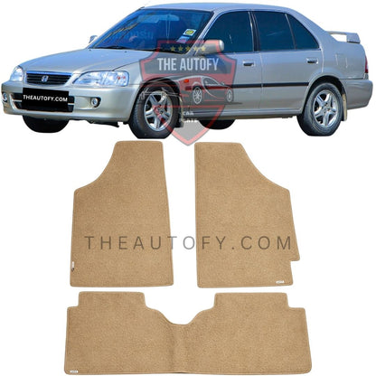 Honda City Premium Carpet Floor Mats - Model 1996-2003