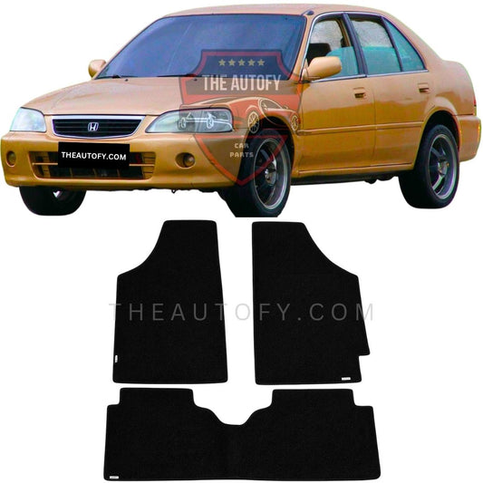Honda City Premium Carpet Floor Mats - Model 1996-2003