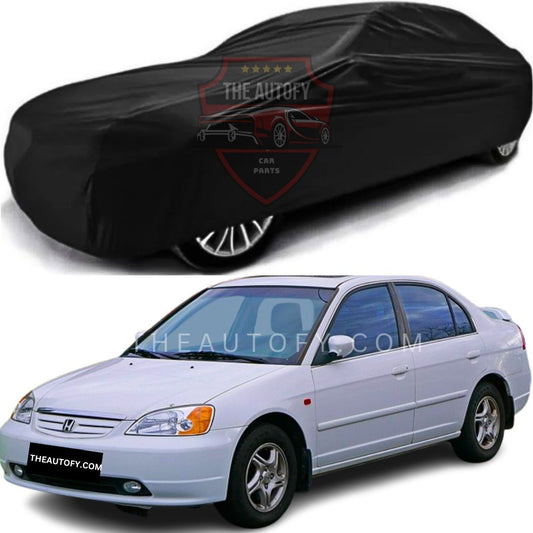 Honda Civic Car Top Cover Multi Color - Model 2001-2006