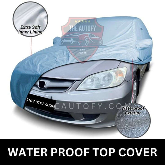 Honda Civic Car Top Cover Multi Color - Model 2001-2006