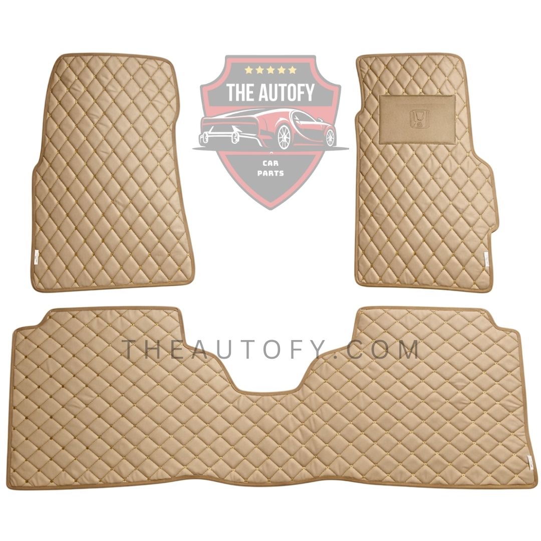 Honda Civic 7D Flat Floor Mats - Model 1992-1996