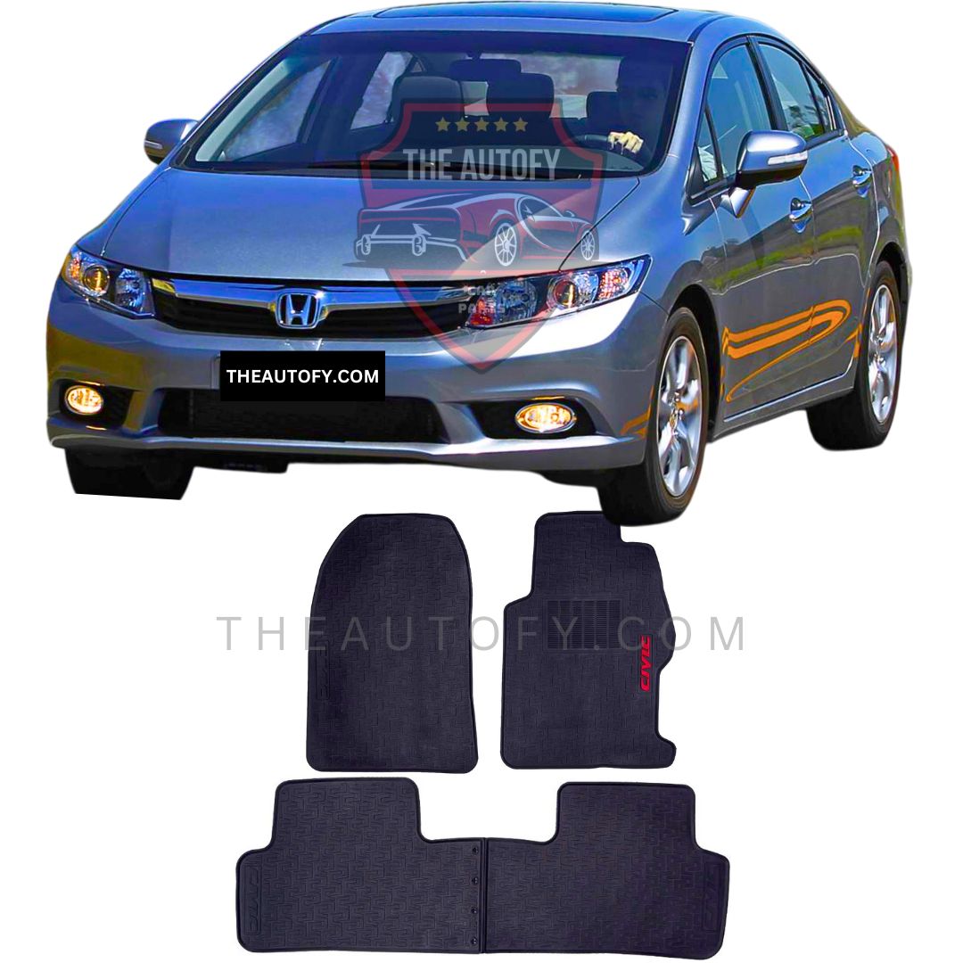 Honda Civic Floor Mats - Model 2012-2016