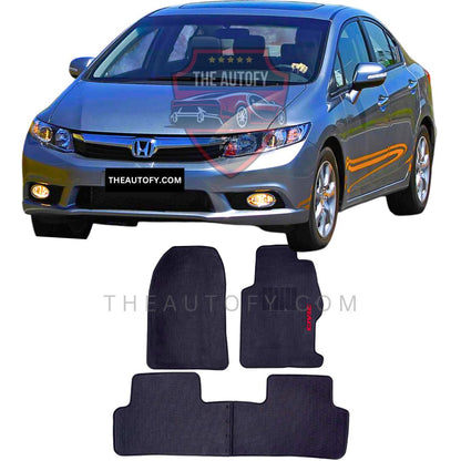 Honda Civic Floor Mats - Model 2012-2016
