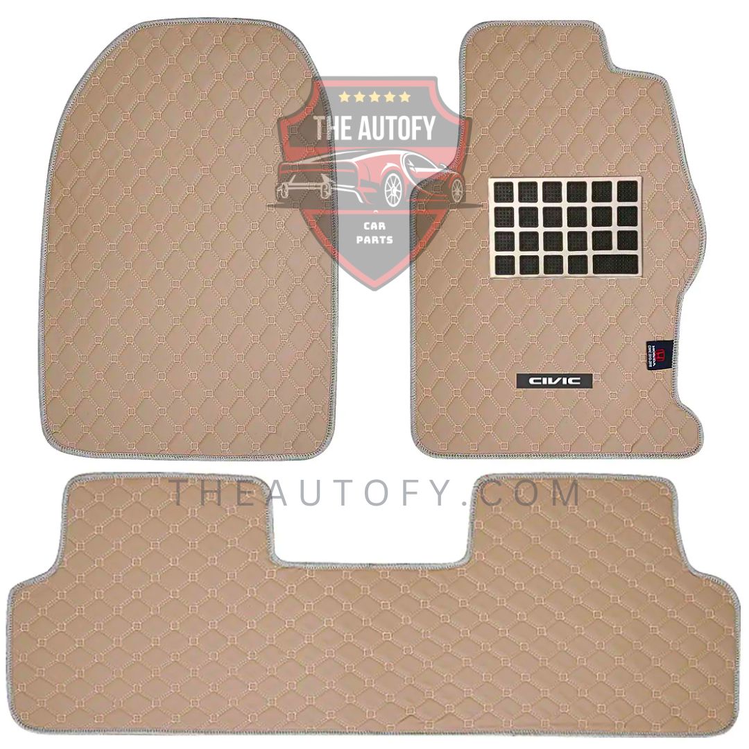 Honda Civic Floor Mats - Model 2012-2016