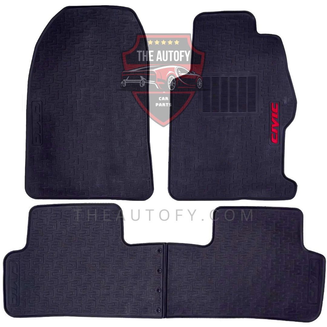 Honda Civic Floor Mats - Model 2012-2016