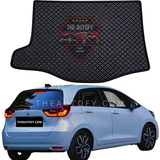 Honda Fit Rexine Trunk Mat - Model 2020-2026