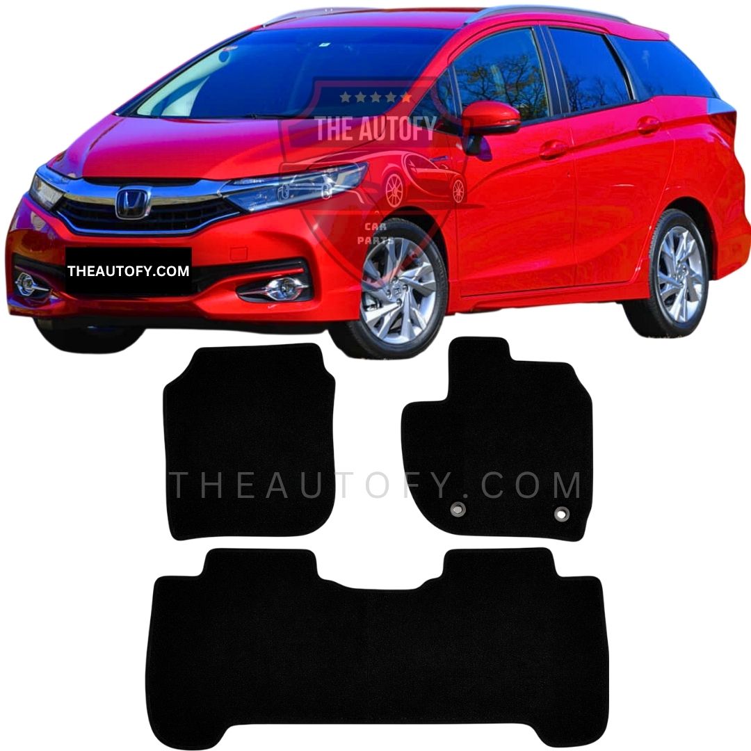Honda Fit Shuttle Premium Carpet Floor Mats - Model 2015-2022