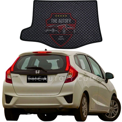 Honda Fit Rexine Trunk Mat - Model 2013-2020