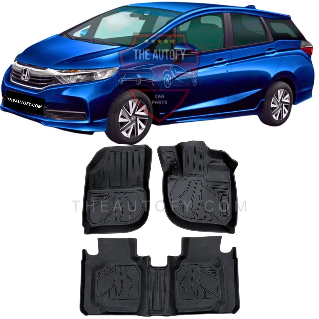 Honda Fit Shuttle TPR Floor Mats - Model 2015-2022