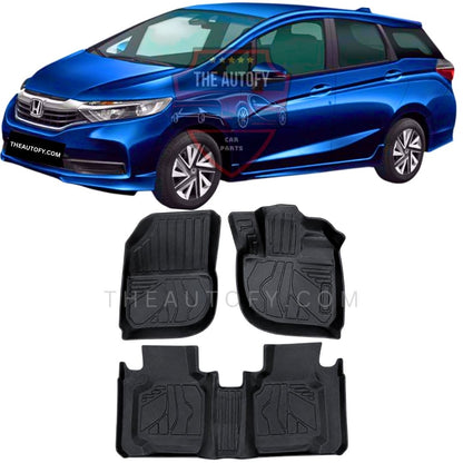 Honda Fit Shuttle TPR Floor Mats - Model 2015-2022