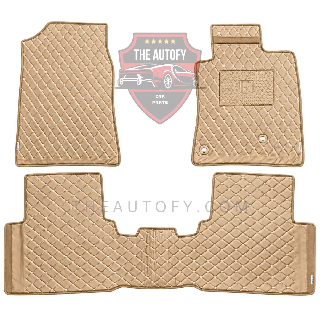 Honda Insight 7D Flat Floor Mats - Model 2019-2022