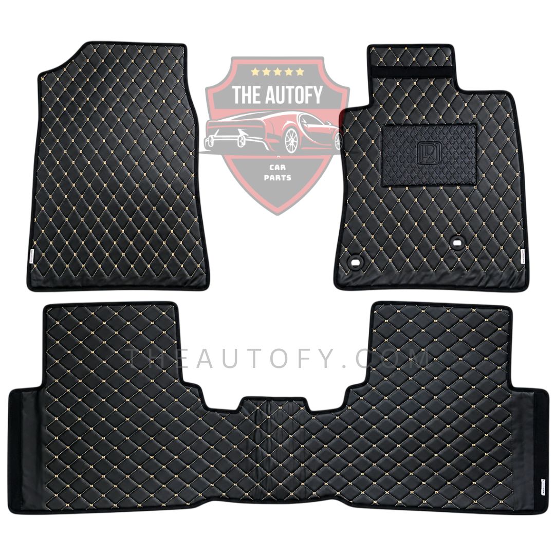 Honda Insight 7D Flat Floor Mats - Model 2019-2022