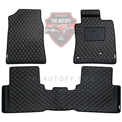 Honda Insight 7D Flat Floor Mats - Model 2019-2022