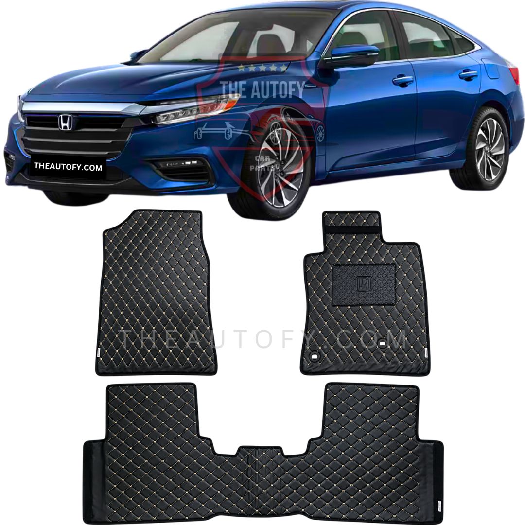 Honda Insight 7D Flat Floor Mats - Model 2019-2022