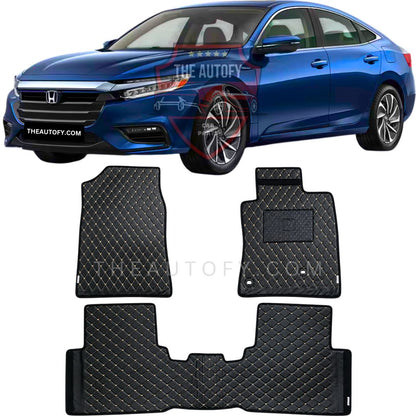 Honda Insight 7D Flat Floor Mats - Model 2019-2022