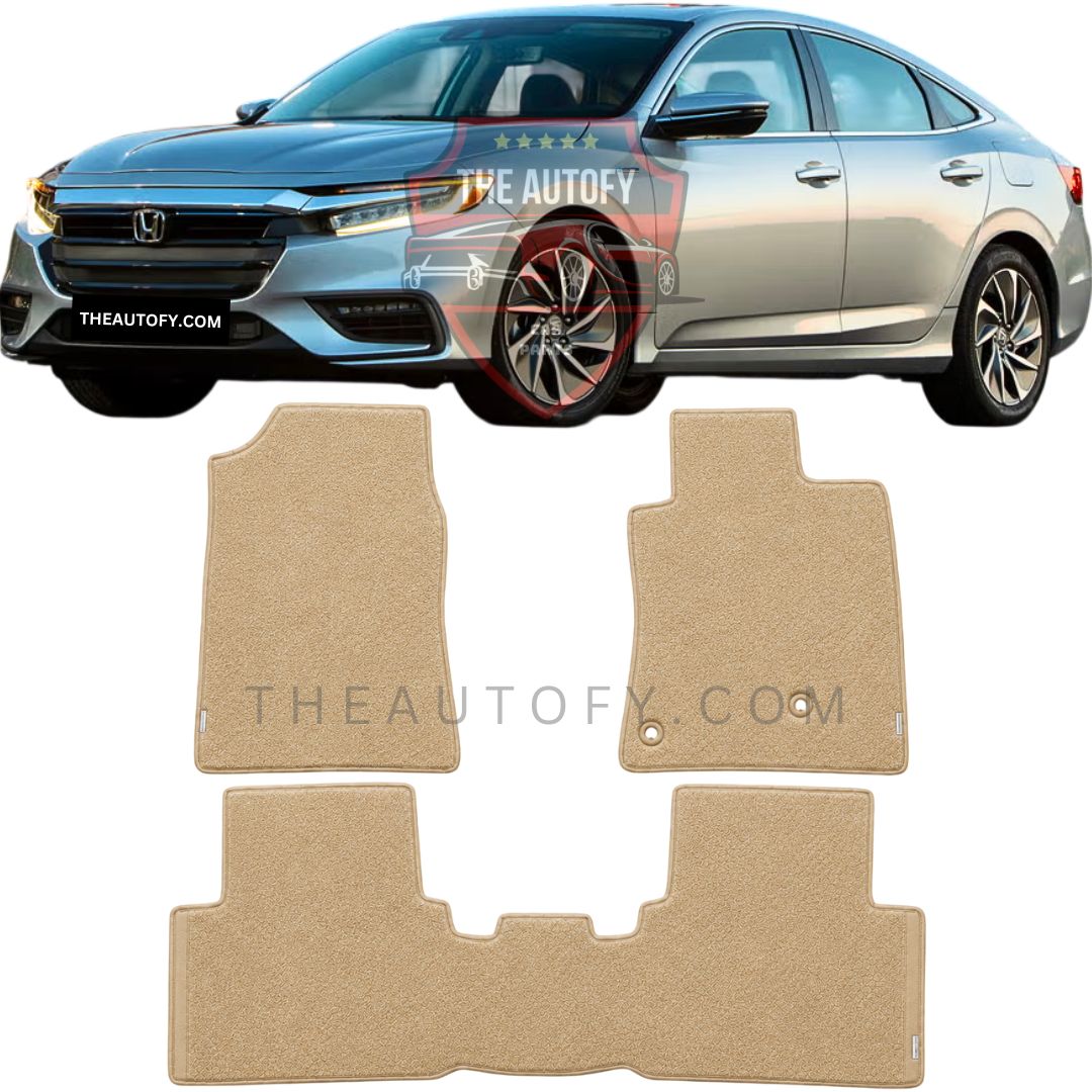 Honda Insight Premium Carpet Floor Mats - Model 2019-2022