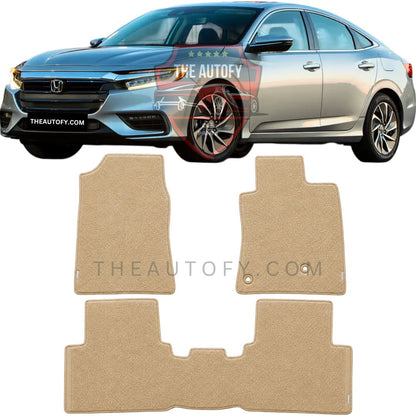 Honda Insight Premium Carpet Floor Mats - Model 2019-2022