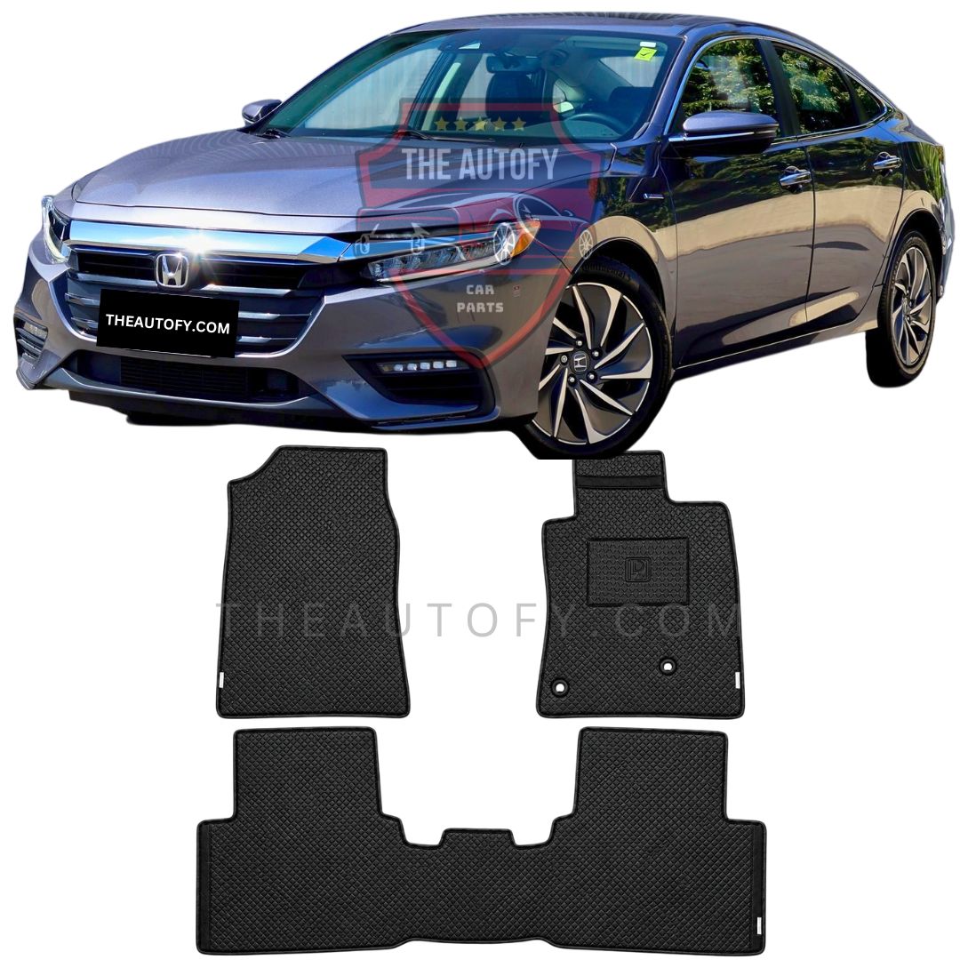 Honda Insight Rexine Floor Mats - Model 2019-2022