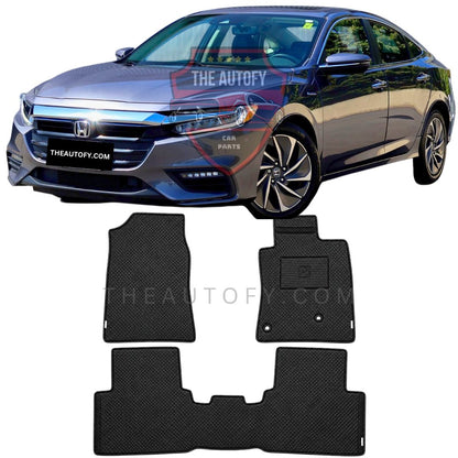 Honda Insight Rexine Floor Mats - Model 2019-2022