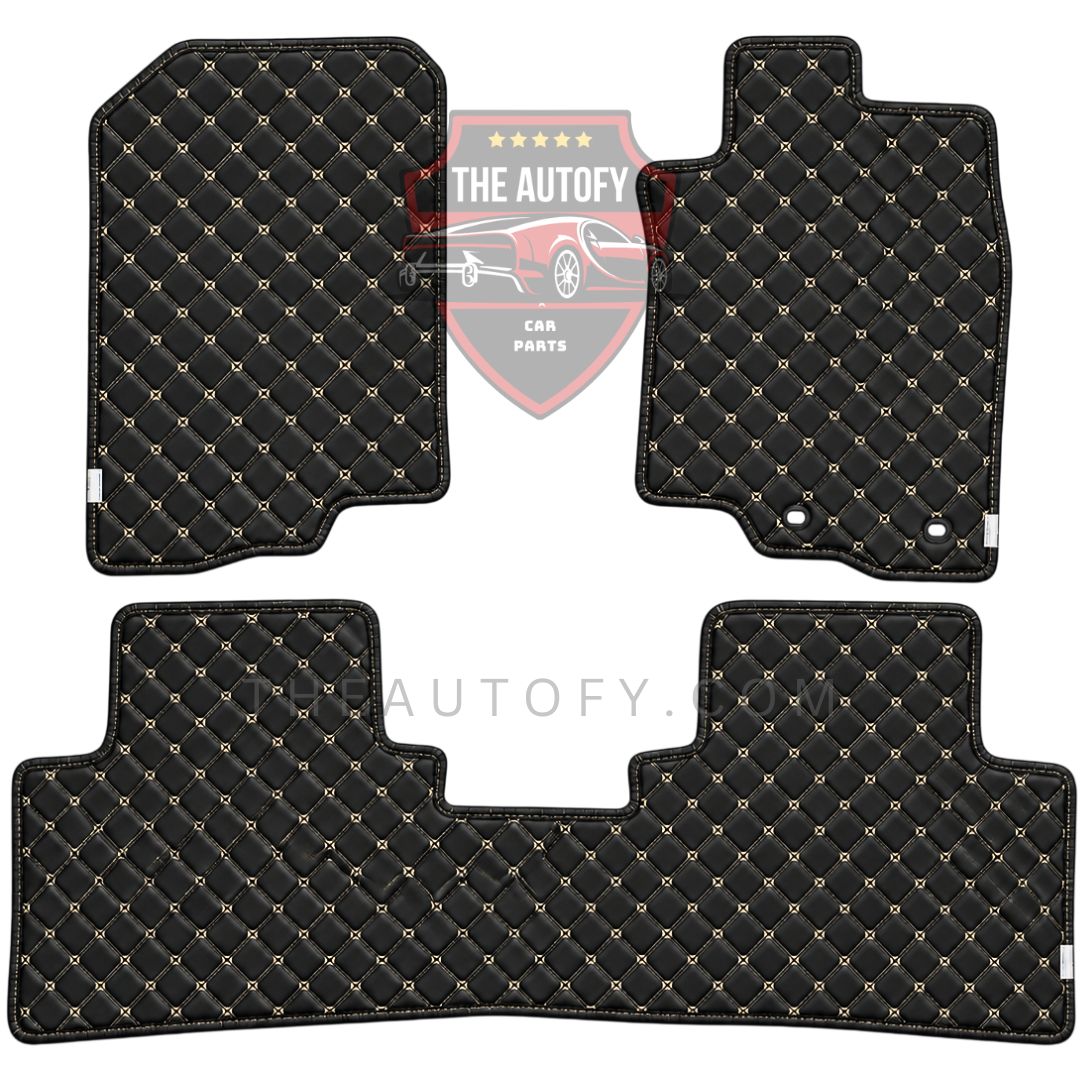 Honda Insight 7D Flat Floor Mats - Model 2009-2014